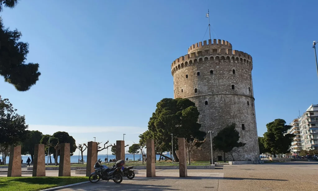 White Tower - top attraction in Thessaloniki city center